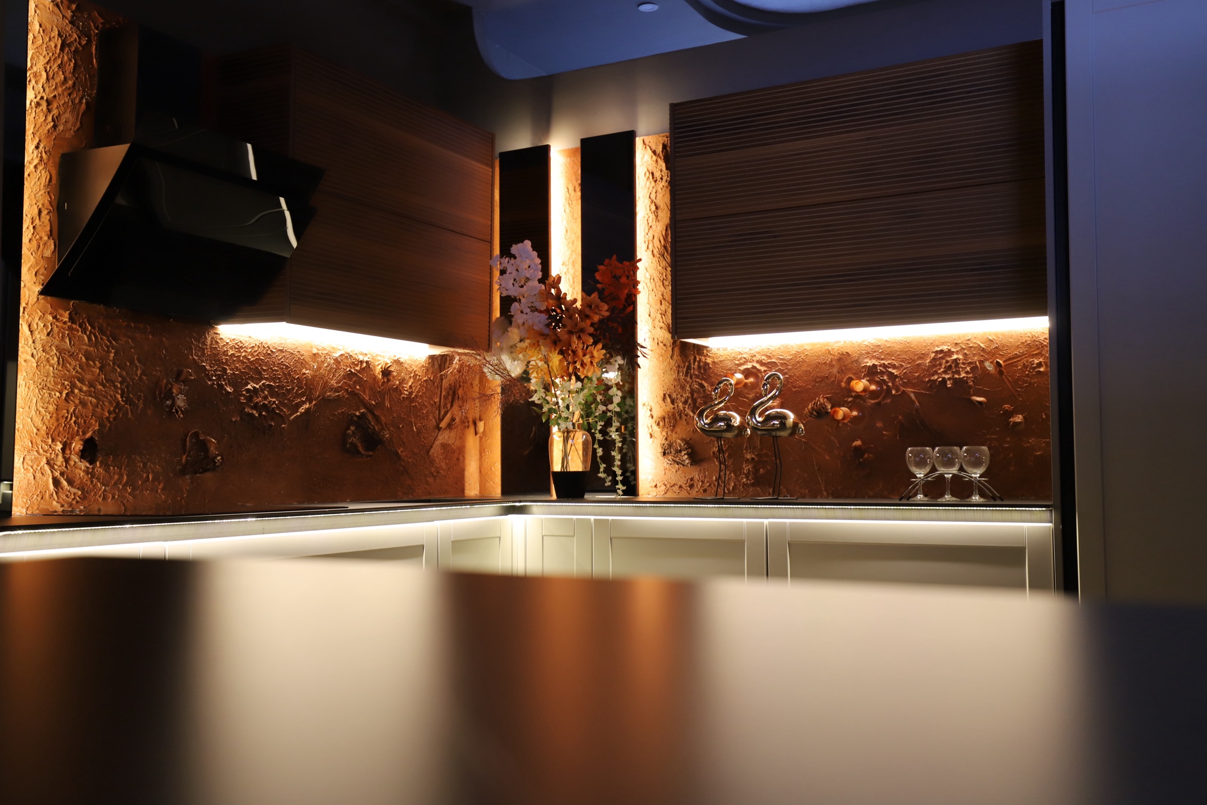 Cuisine contemporaine réalisée par LikaDesign